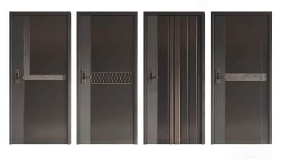 现代密码门防盗门